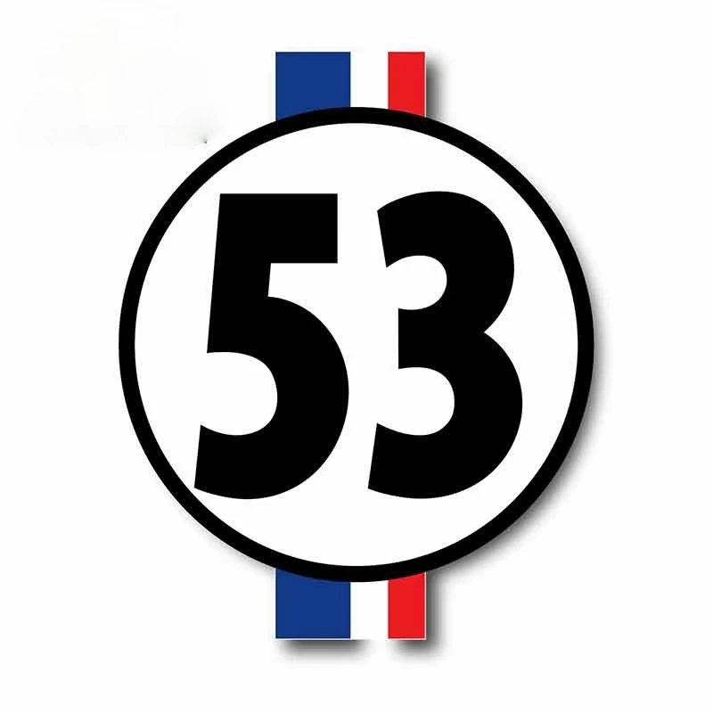 Car Accessories Outside - Adesivi per auto Herbie The Love