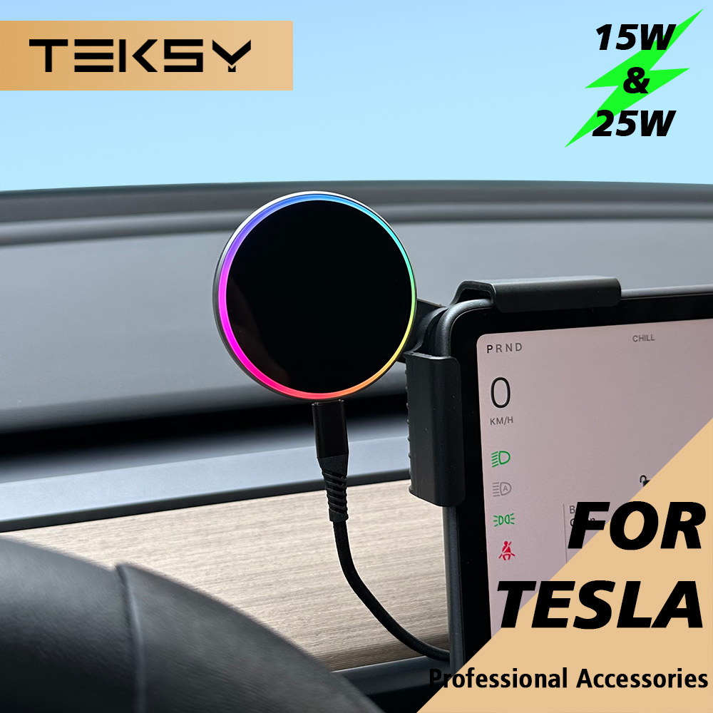 Wireless Car Charger - Supporto per Telefono da Auto con