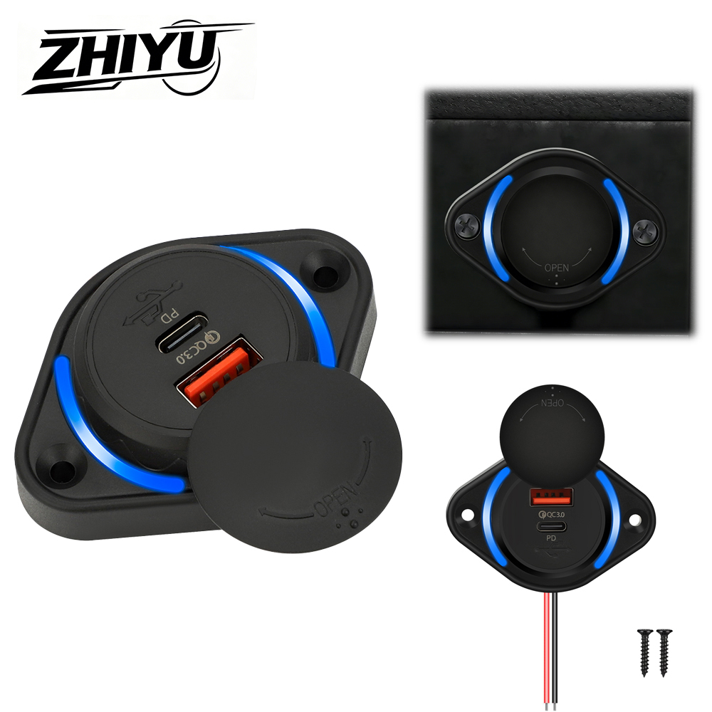 Car Accessories Qc - Caricatore USB Doppio ZHIYU QC 3.0