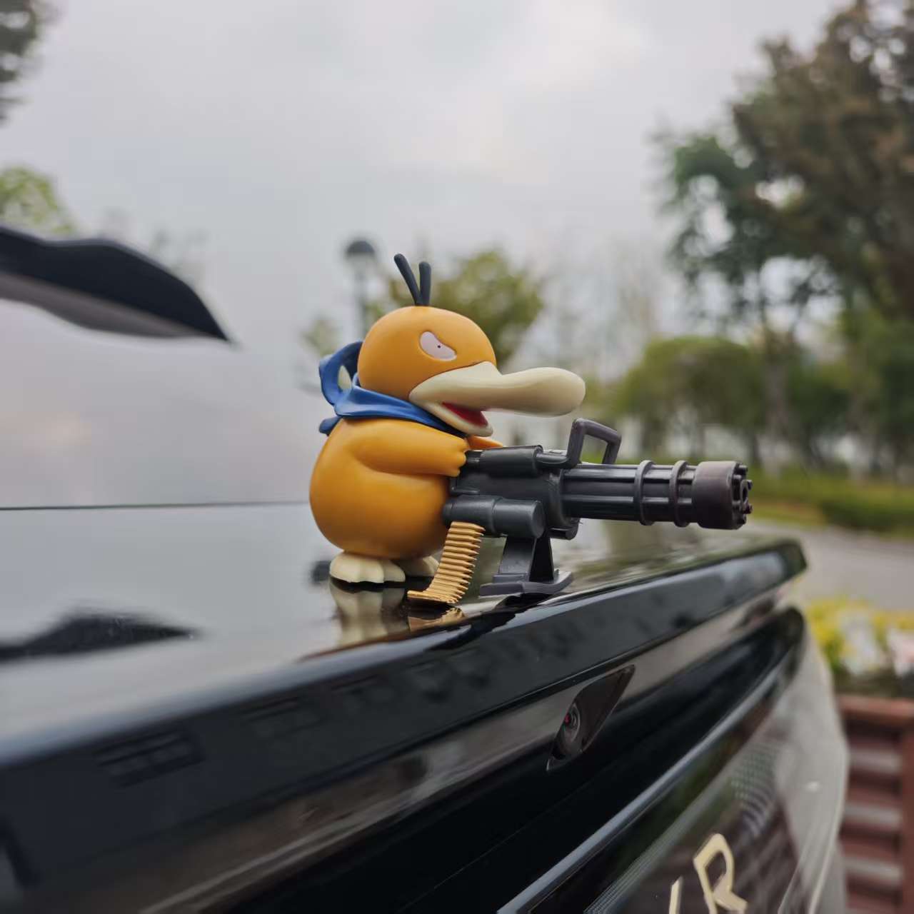 Car Accessories Walmart - Decorazione per cofano auto Pokémon Psyduck,