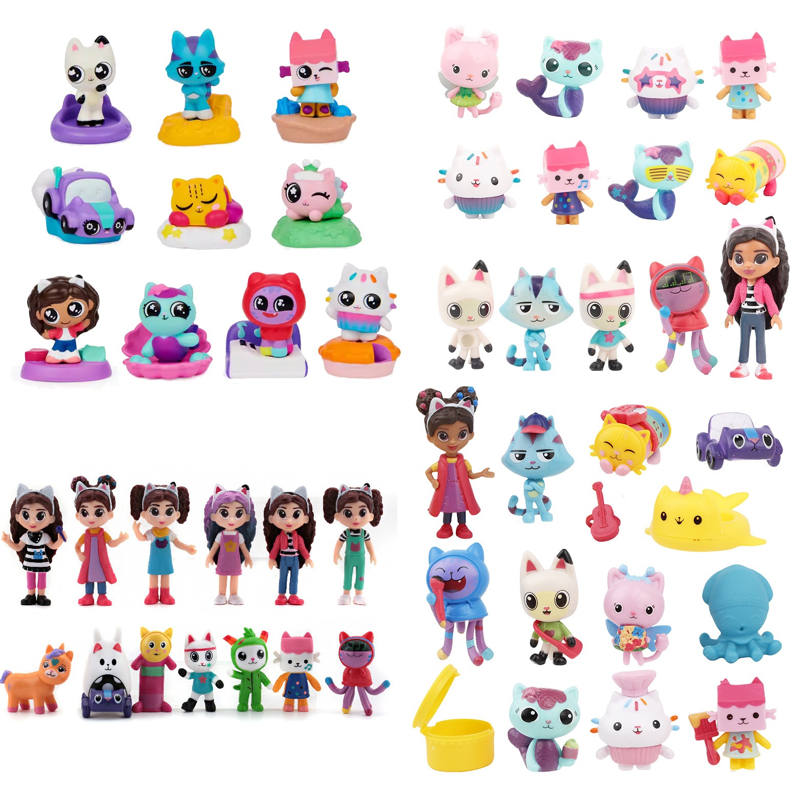 Car Accessories Walmart - 13 mini figure di case delle