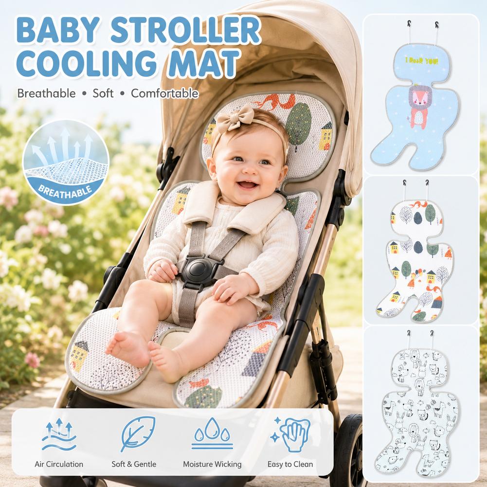 Car Accessories For Baby - Cuscino per Seggiolino Passeggino, Imbottitura Doppia
