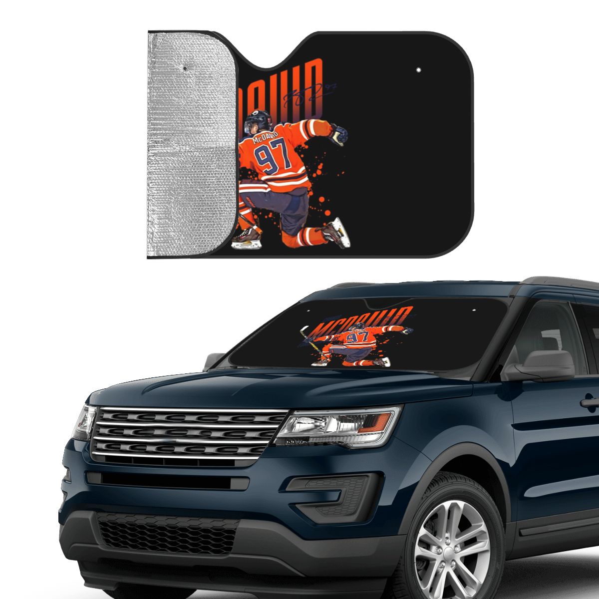 Car Accessories Edmonton - Connor McDavid 97 Per Edmonton Oilers