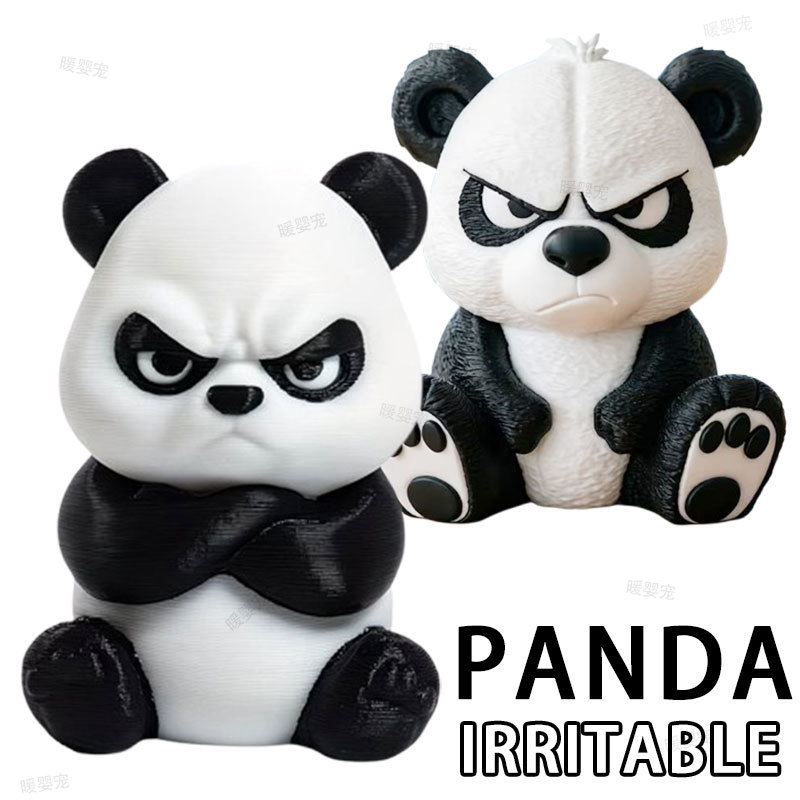 Statuetta 3D di Panda Irritabi - Car Accessories Oman recensione e prezzo