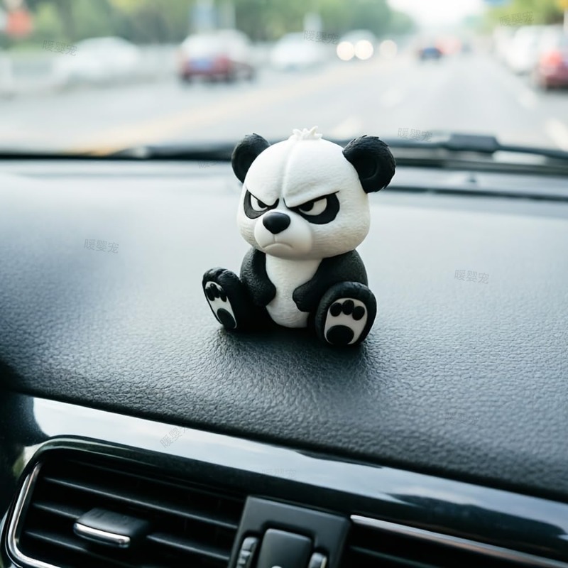 Statuetta 3D di Panda Irritabi - Car Accessories Oman recensione e prezzo