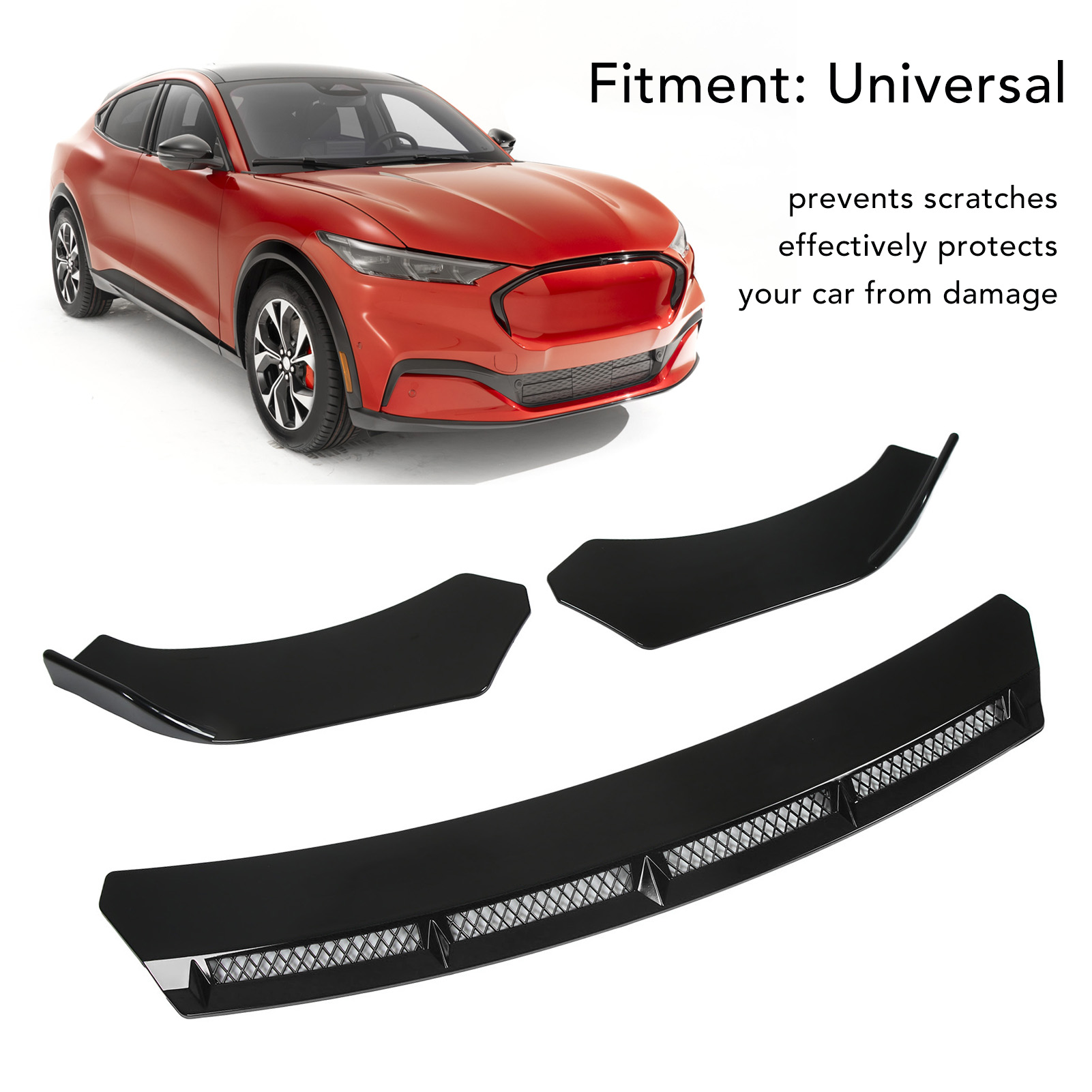 Set di 3 Spoiler Universali pe - Car Accessories Lipa recensione e prezzo