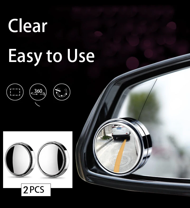 360 °   Specchietto Convesso R - Car Blind Spot Mirror recensione e prezzo