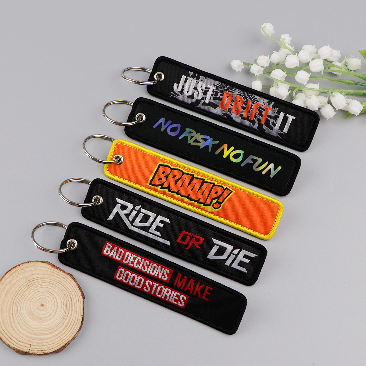 Portachiavi Ricamato con Citaz - Car Accessories Quotation recensione e prezzo