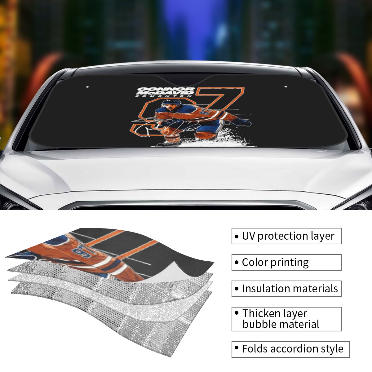Connor McDavid 97 Per Edmonton - Car Accessories Edmonton recensione e prezzo