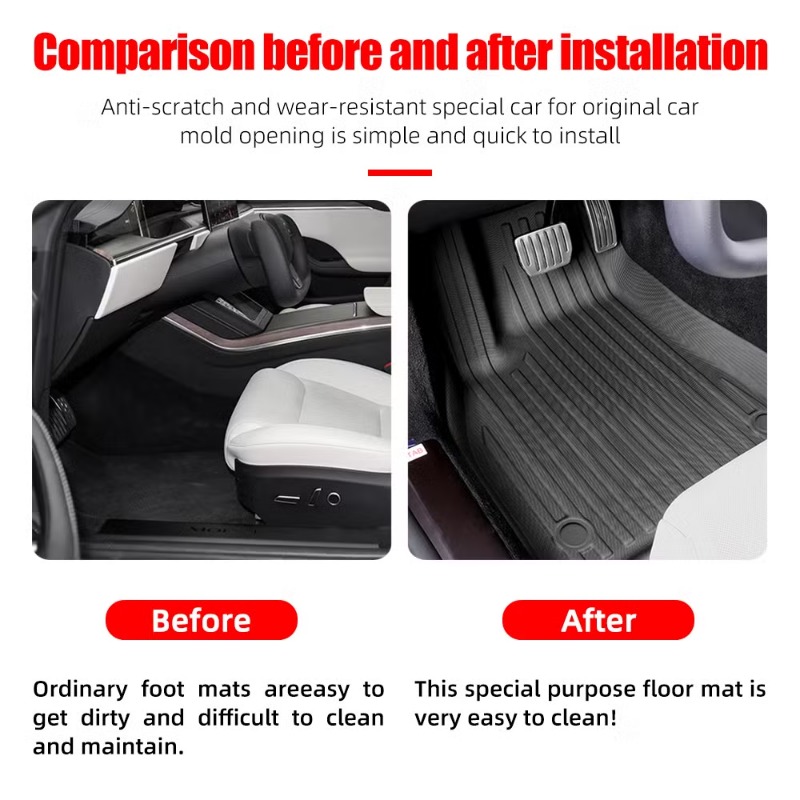 Tappetini auto per Toyota Sien - Car Floor Mat Rubber recensione e prezzo