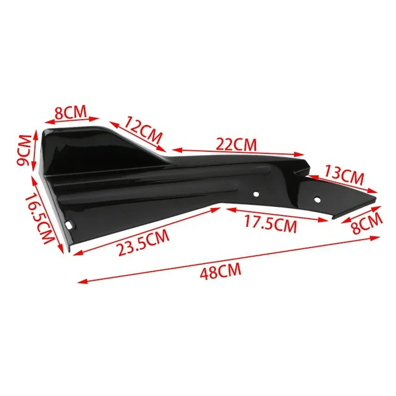 2 Pezzi Spoiler Laterale in Fi - Car Accessories Lipa recensione e prezzo