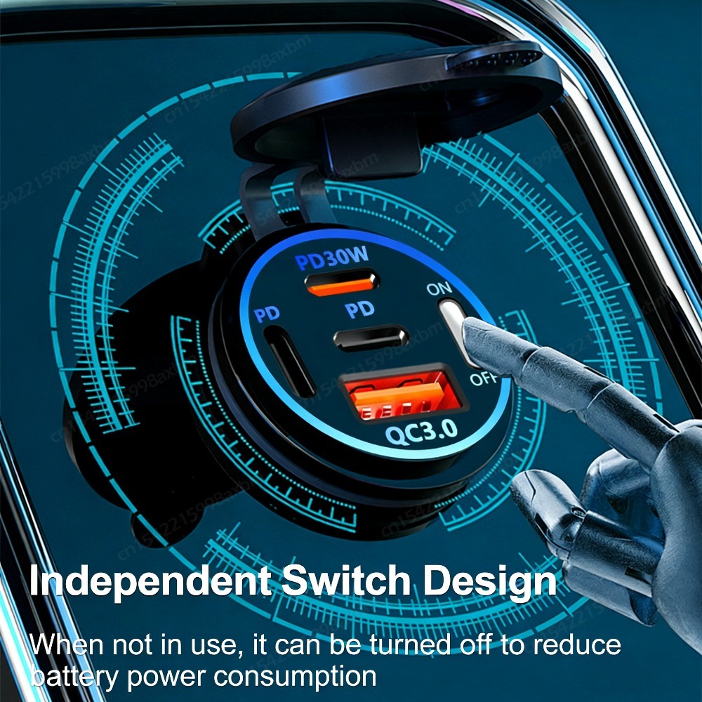 Presa USB-C QC3.0 12V, Caricat - Car Accessories Qc recensione e prezzo
