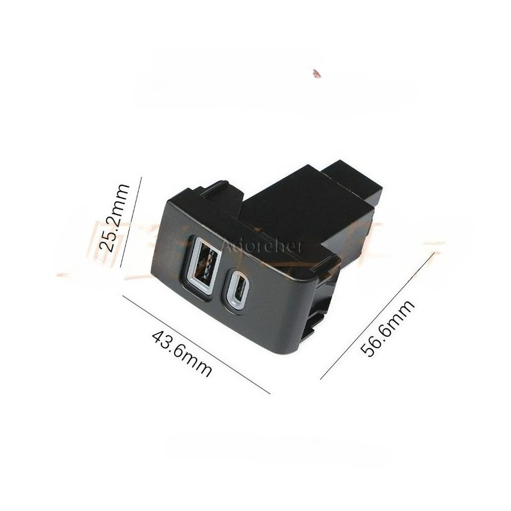 1 PC Auto USB QC 3.0 Tipo C Pr - Car Accessories Qc recensione e prezzo