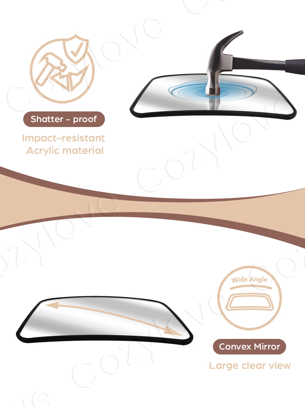 Specchietto Universale per Aut - Car Blind Spot Mirror recensione e prezzo