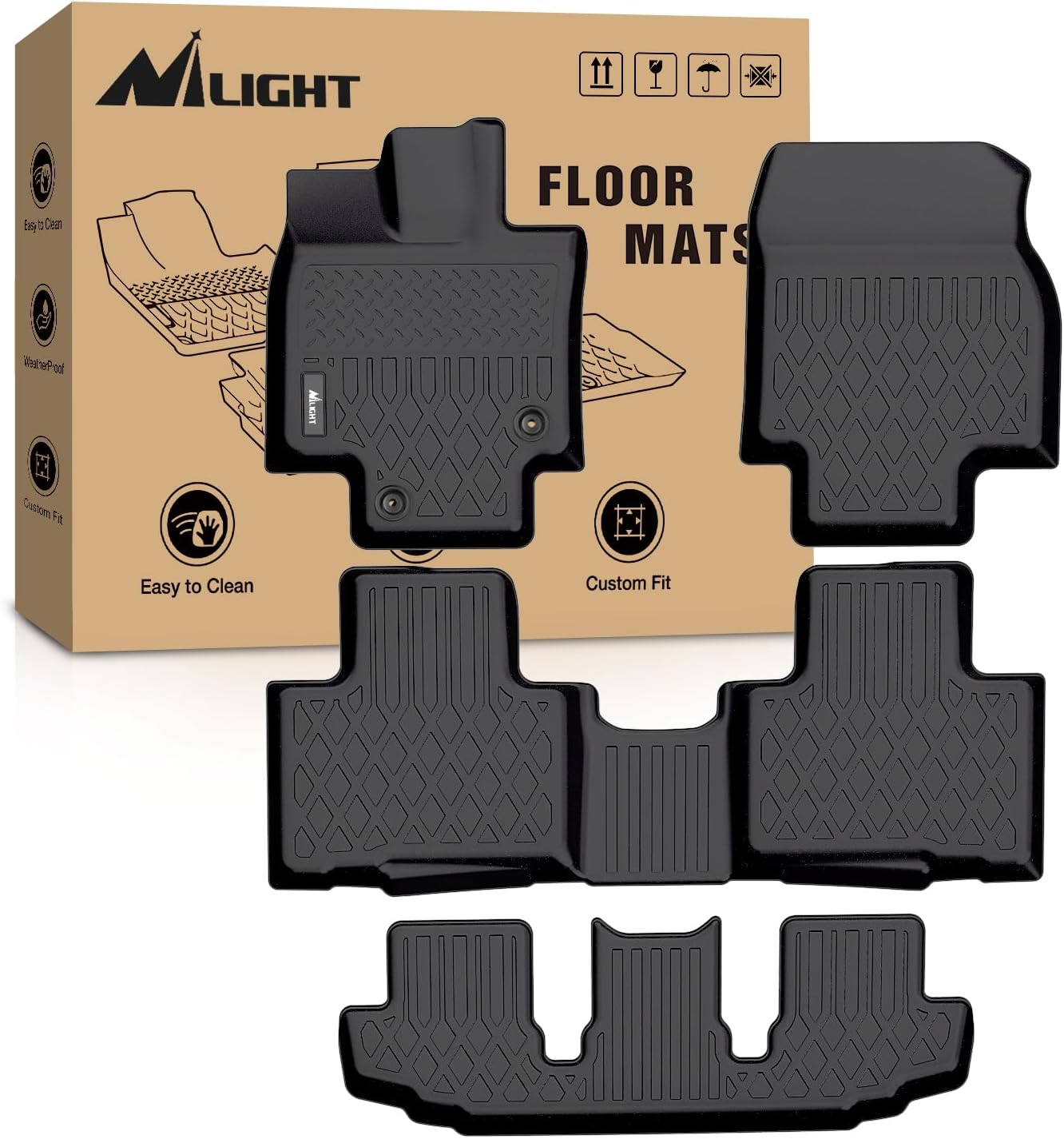 Tappetini Auto Nilight su Misu - Car Floor Mat Rubber recensione e prezzo