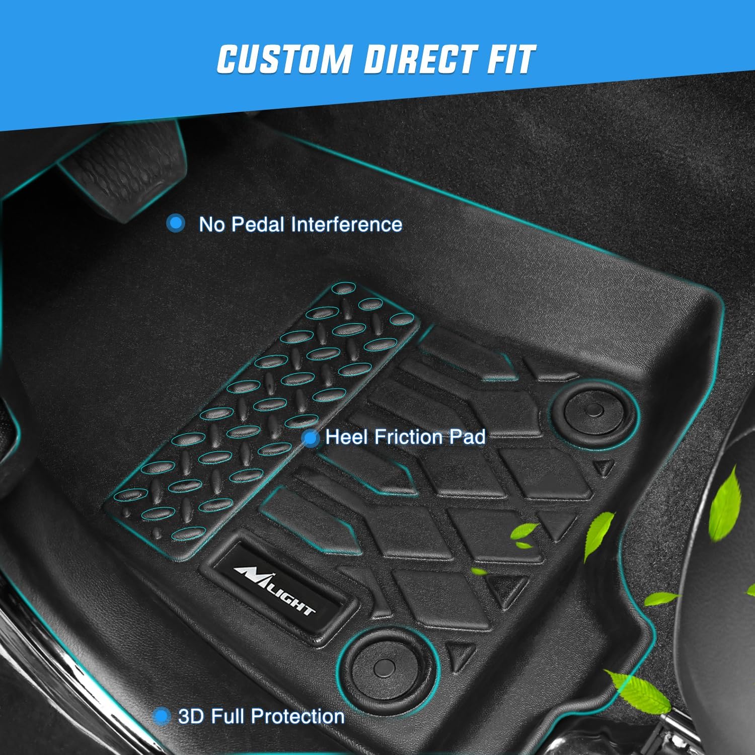 Tappetini Auto Nilight su Misu - Car Floor Mat Rubber recensione e prezzo