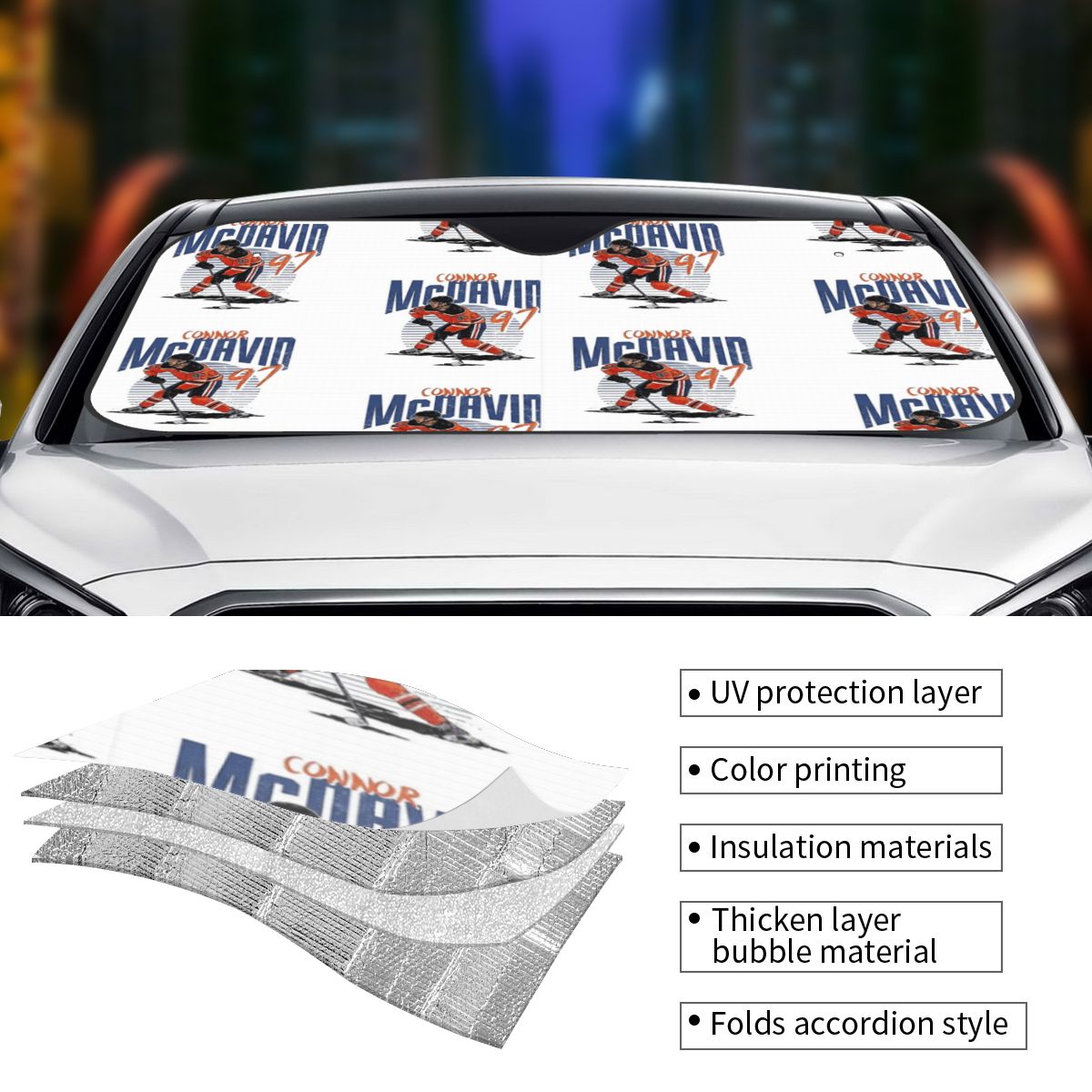 Connor McDavid 97 Per Edmonton - Car Accessories Edmonton recensione e prezzo