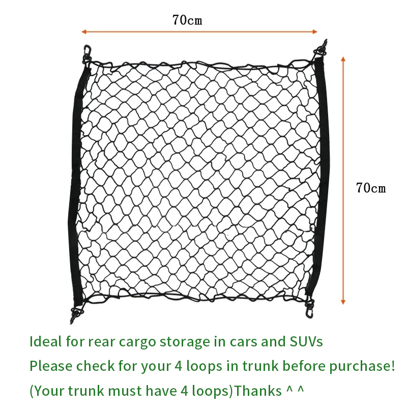 Per BMW X5 iX5 E70 F15 G05 E53 - Car Cargo Net Trunk recensione e prezzo