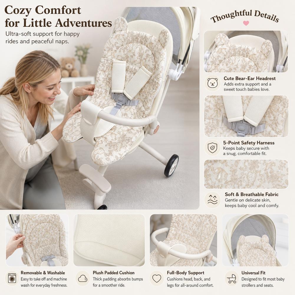 Cuscino Morbido per Sedile Pas - Car Accessories For Baby recensione e prezzo