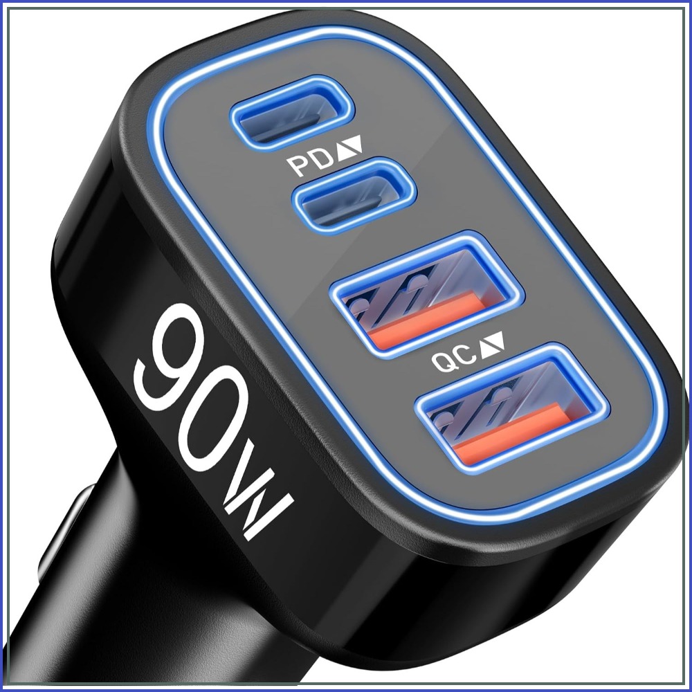 Caricabatterie da Auto USB-C 9 - Car Accessories Qc recensione e prezzo