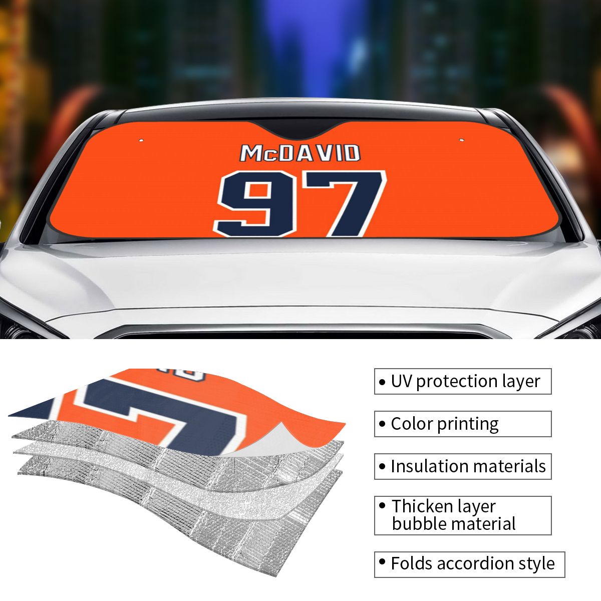 Connor McDavid 97 Per Edmonton - Car Accessories Edmonton recensione e prezzo